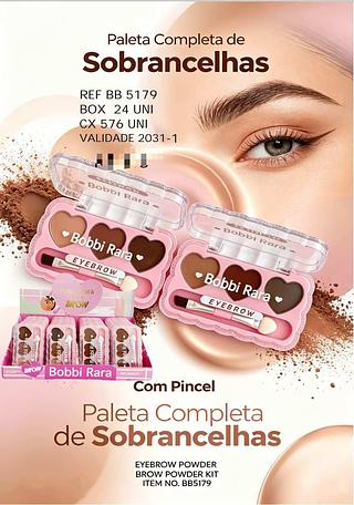 Paleta de sobrancelhas c/24pcs BOBBI RARA