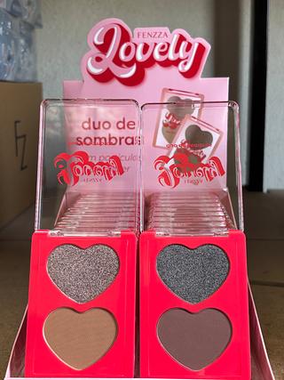 Duo De Sombras Lovely C/24pcs fenzza