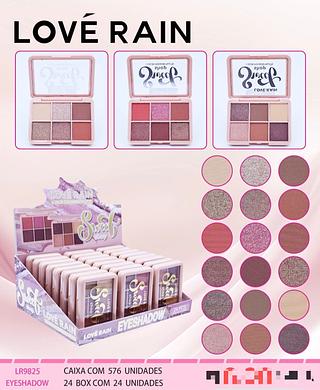Paleta de sombras C/24pcs LOVE RAIN