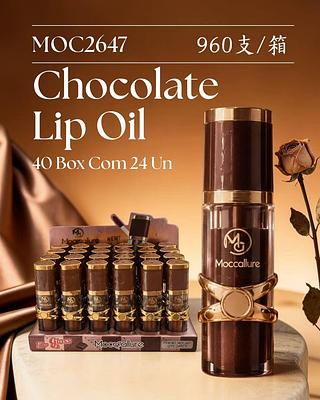 Lip oil chocolate c/24pcs