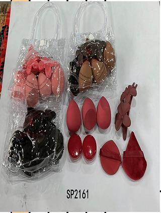 Kit esponja para maquiagem c/12pcs SABRINA SATO