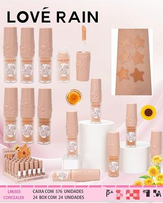 Corretivo Liquido c/24pcs LOVE RAIN
