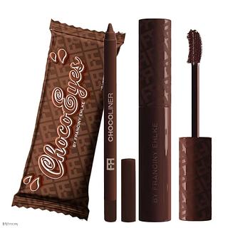 KIT CHOCOEYES MÁSCARA CÍLIOS MARROM E LÁPIS C/18PCS
