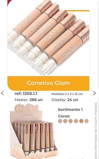 Corretivo Glam/ 24pçs VIVAI