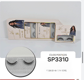 Cilios posticos C/10PCS SABRINA SATO