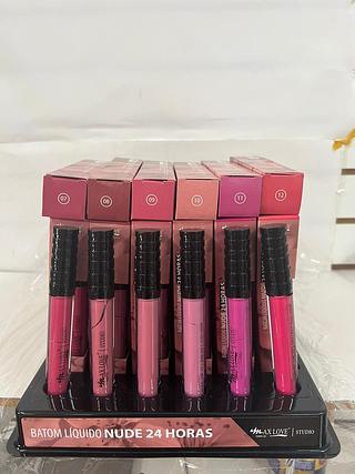 Batom líquido 24hrs / 48pcs cor-07-12