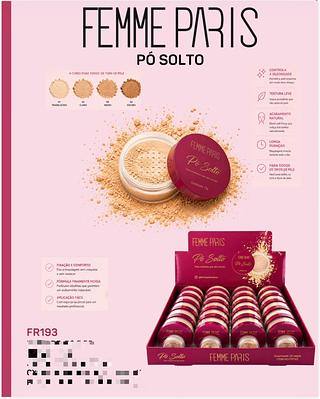 Po solto c/24pcs FEMME PARIS