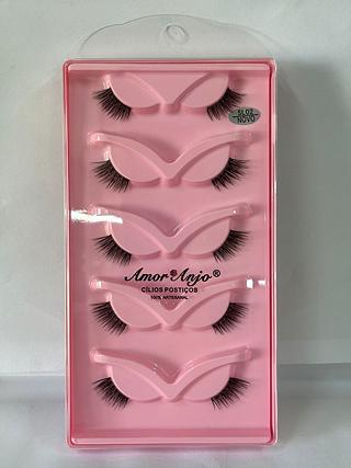 Cilios postiços 5pares/ dz (5-SL02) Amor&anjo