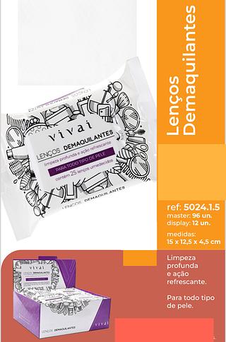 Lencos Demaquilantes/ 12pç VIVAI
