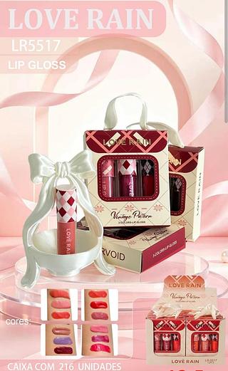 Kit Lip Gloss C/12pcs LOVE