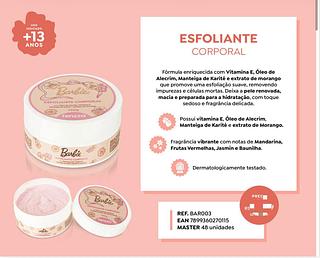 Esfoliante Corporal Barbie c/12pçs Fenzza