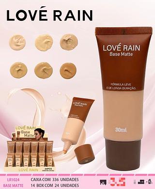 Base matte c/24pcs LOVE RAIN