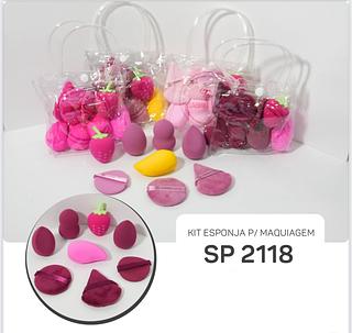 Kit Esponja Maquiagem c/12pçs Sabrina Sato