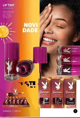 Lip tint c/24pcs PLAY BOY