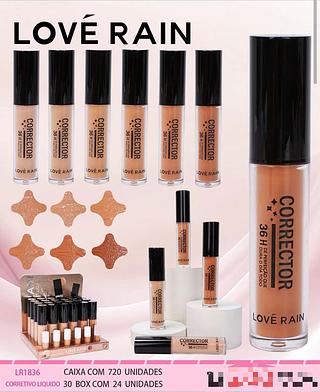 Corretivo liquido /24pcs LOVE RAIN
