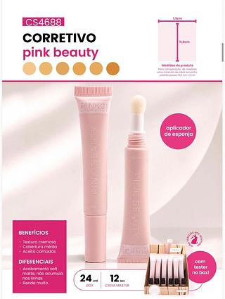 Corretivo pink beauty /24pcs PINK 21
