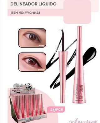Delineador liquido /24pcs YOYO MAQUIAGEM