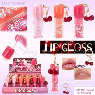 Lip gloss cherry C/24pcs Hold morning
