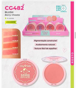 Blush berry cheeks /24pcs City Girls