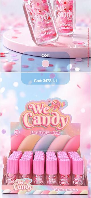 Lip gloss confete we candy /36pcs VIVAI