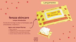 Lenço umedecido moranco/ 12pçs FENZZA