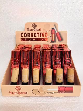 Corretivo líquido C/24pcs Toque Special