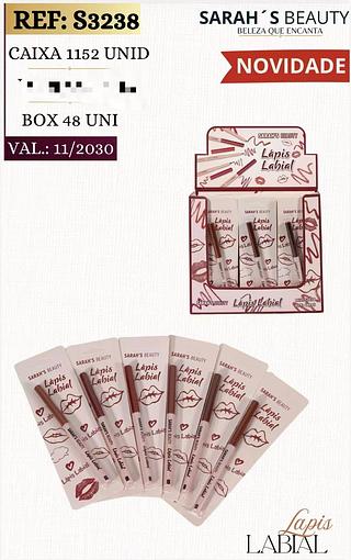 Lapis labial /48pcs Sarah´s Beauty