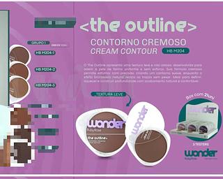 Contorno cremoso cream contour /24pcs RUBY ROSE