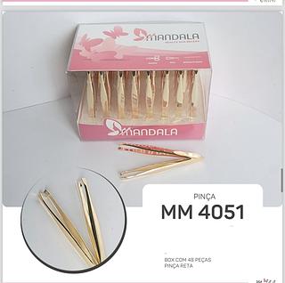 Pinça Ponta Reta /48pçs Mandala