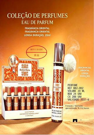 Perfume Arabe Volume 20ml C/24pcs BOBBI RARA