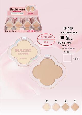 Pó Compacto c/24pçs Bobbi Rara