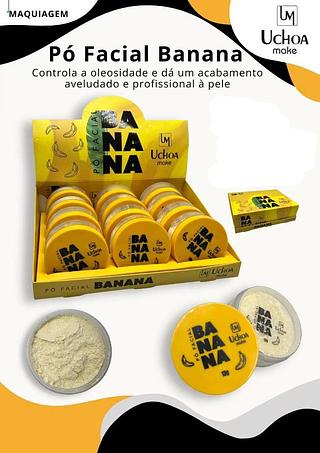 Pó Banana c/12pçs BLUE MOON