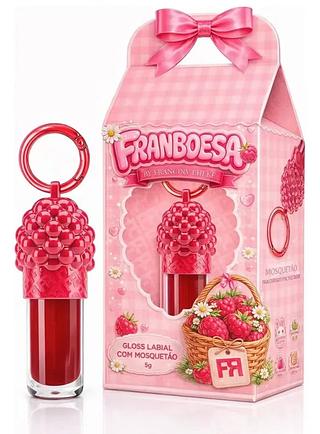 Gloss labial com mosquetao C/10pcs