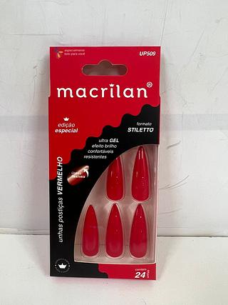 Unha Stiletto (VERMELHO) /dz (UP509)