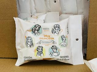 Lenco demaquilante princesas /24pcs Fenzza