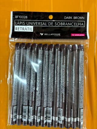 Lapis retratil universal escuro /12pcs BELLA FEMME
