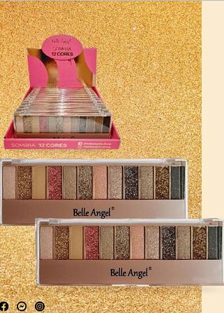 Paleta Glitter/ 12pçs (B-146) Belle angel