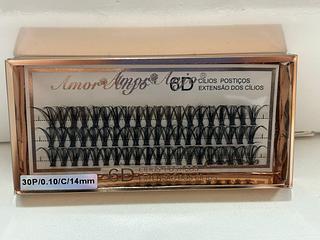 Cilios tufinho (30p/0.10/14mm ) Amor & Anjo /10pçs