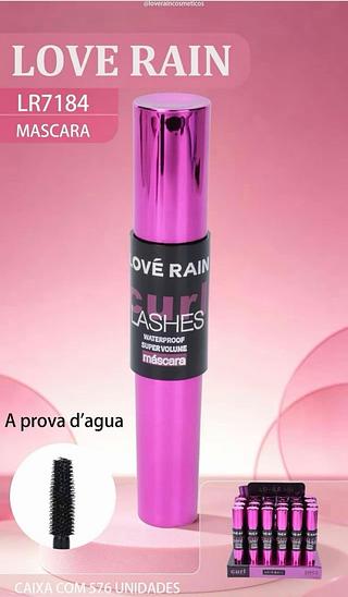 Mascara de cilios C/24pcs LOVE RAIN