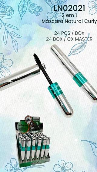 Mascara natural curly p/cílios 24pç Lua&neve (LN02021)