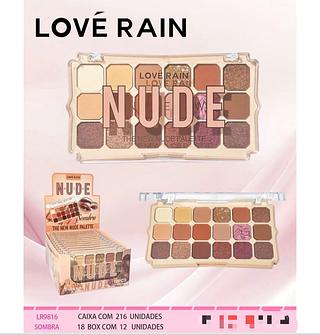Paleta de sombras C/12pcs LOVE RAIN