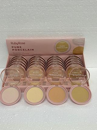 Po Compacto Pure Porcelain c/24pcs RUBY ROSE