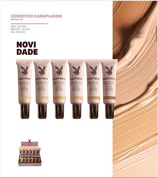 Corretivo camuflagem C/24pcs PLAY BOY