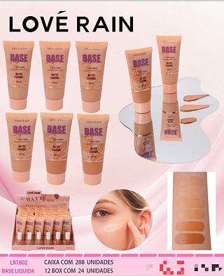 Base liquido /24pcs LOVE RAIN