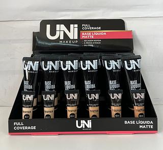 Base Liquida Matte a prova d'água/ 24UNID UNI (UN-BE11DS)