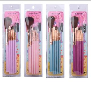 Kit com 5 Pincéis para maquigem /12pcts Macrilan