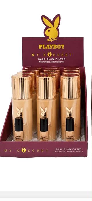 Base Glow Filter Claras C/12pcs PLAY BOY