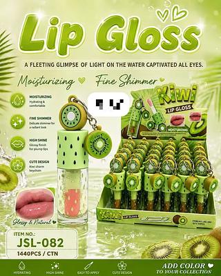 Lip gloss kiwi /24pcs Best shoppe