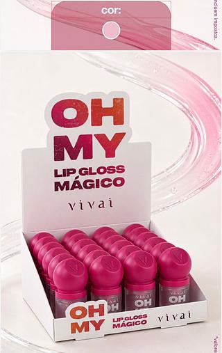 Oh my lip gloss magico c/24pcs VIVAI