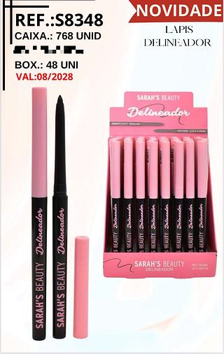 Lápis Delineador c/48pçs Sarah´s Beauty